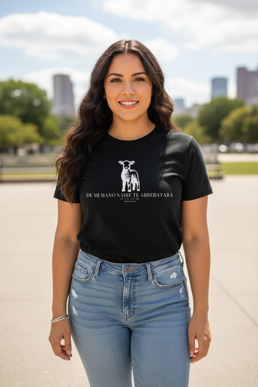 Camiseta "Nadie te arrebata" Negra - one sided