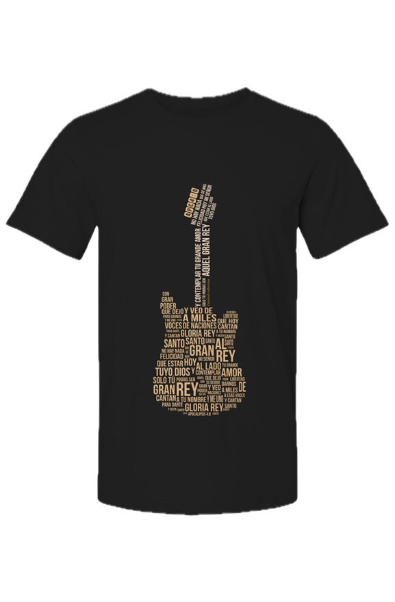 Camiseta "Gran Rey" - color negro, one sided