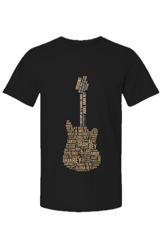 Camiseta "Gran Rey" - color negro, one sided