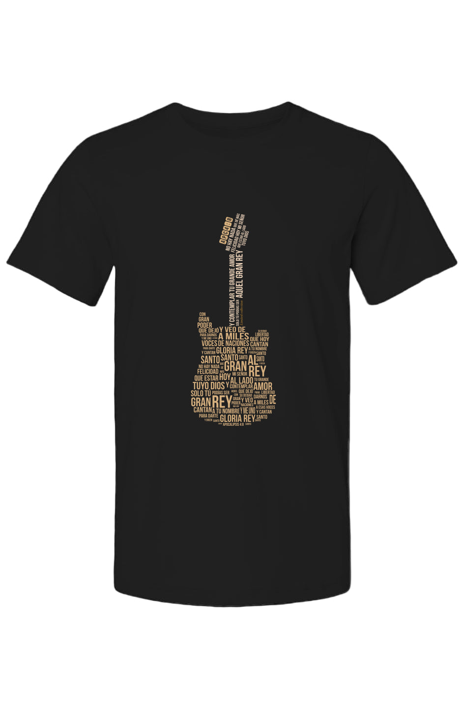 Camiseta "Gran Rey" - color negro, one sided