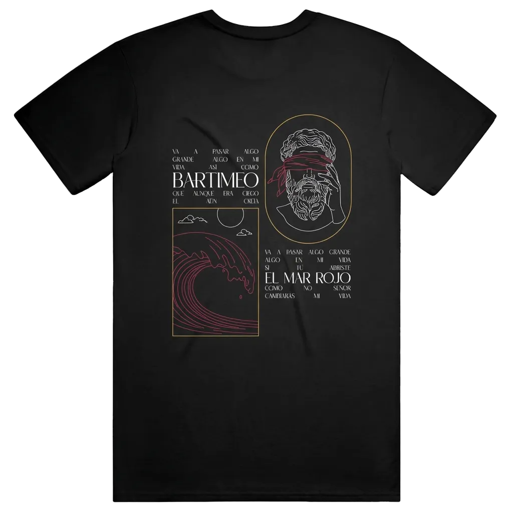 Camiseta "Bartimeo" - negro, both sides